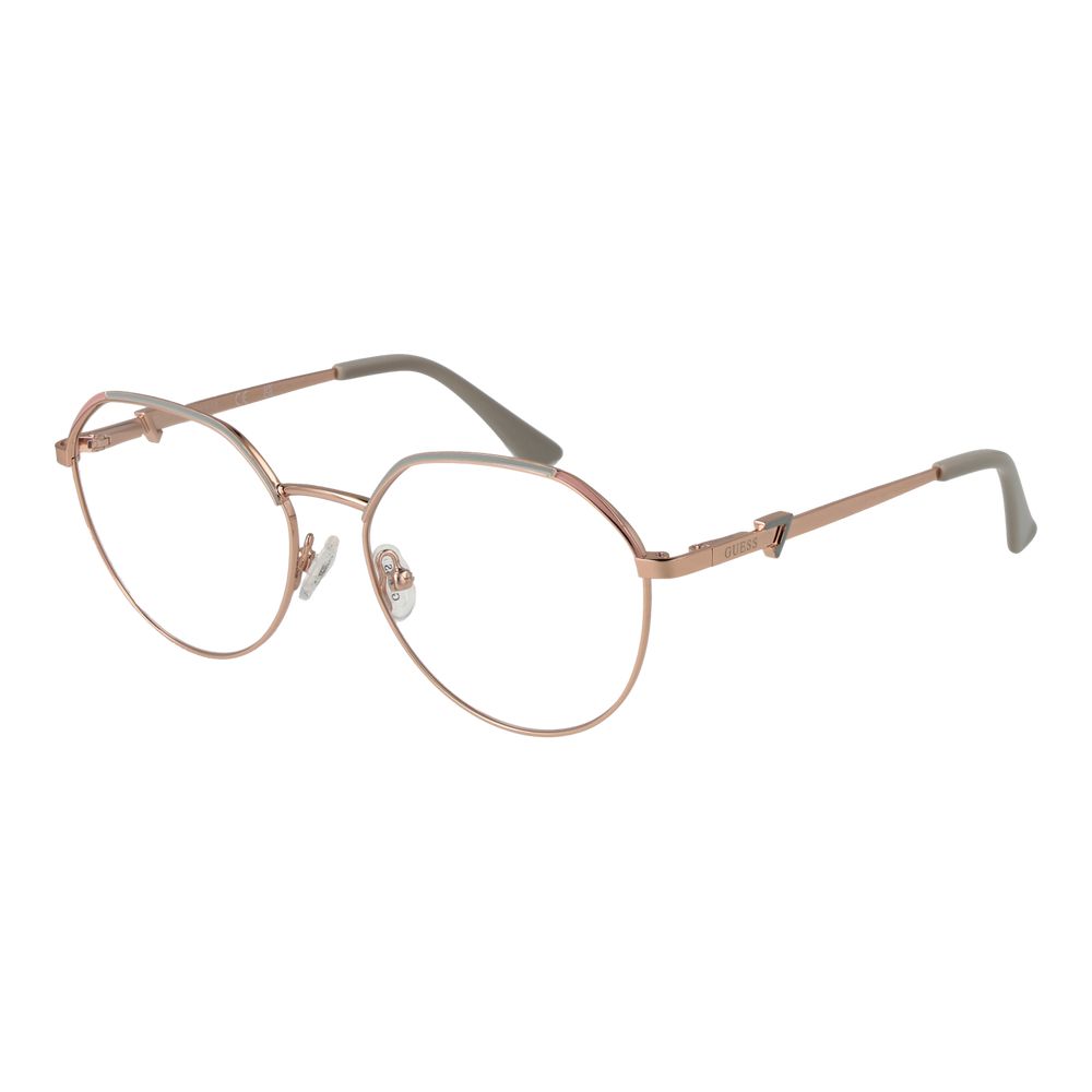 Guess Rose Gold Women's Optical Eyeglass Frames
